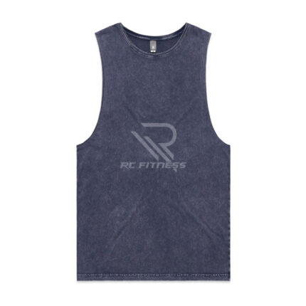 MENS STONE WASH BARNARD TANK